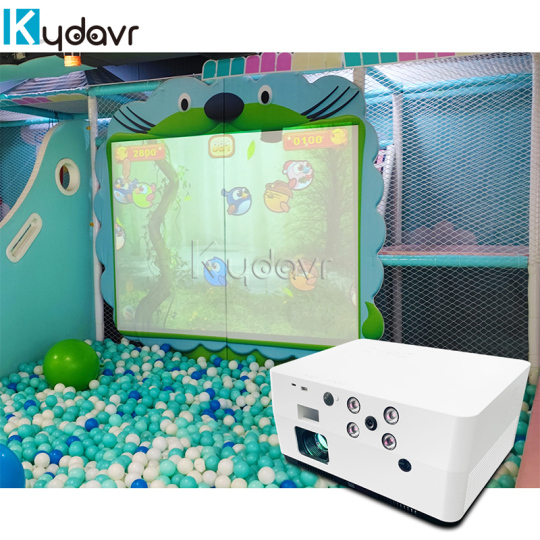 3D AR interactive projector art wall projection system game