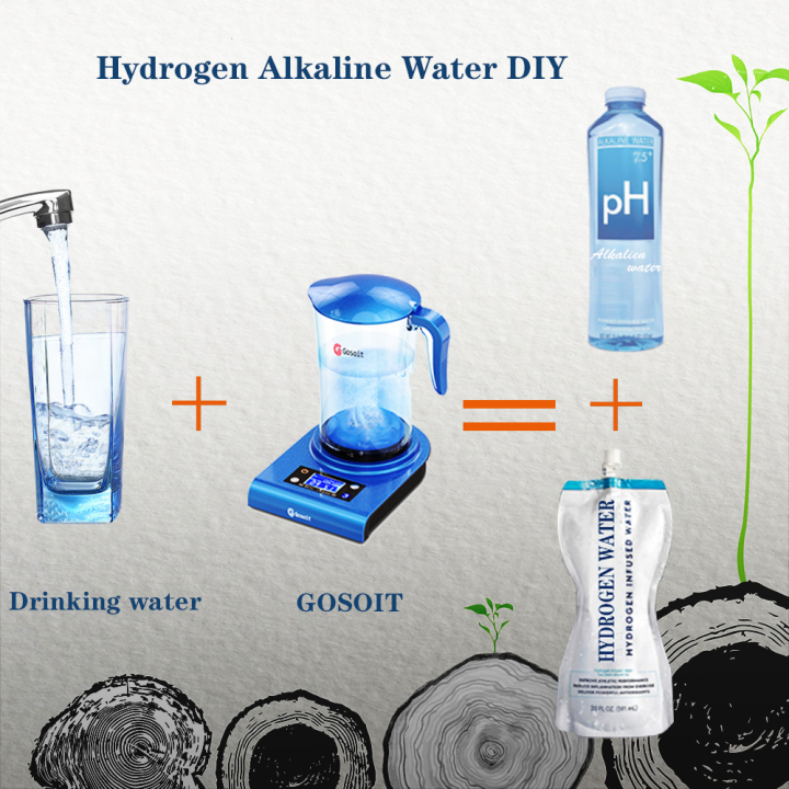 Hydrogen Alkaline Water Pitcher Hydrogen Water Generator Maker Machine