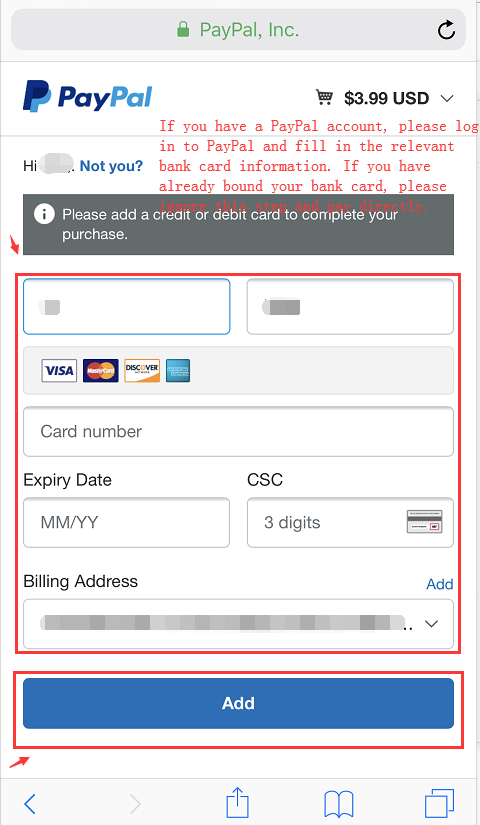 Payment Methods