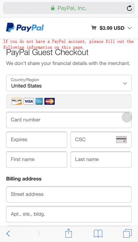 Payment Methods