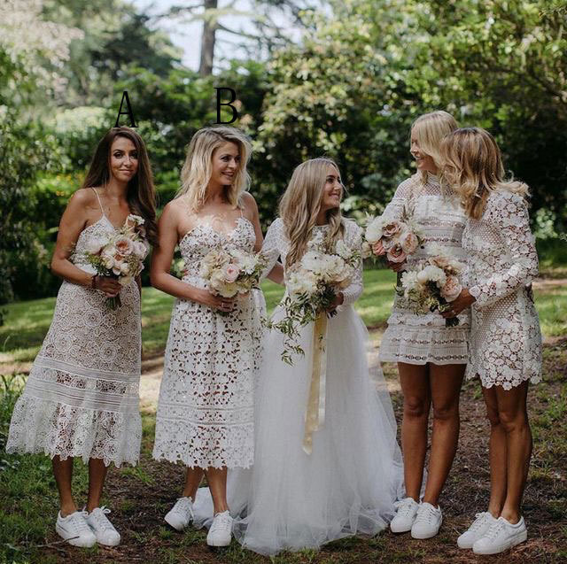 bridesmaid boho dresses