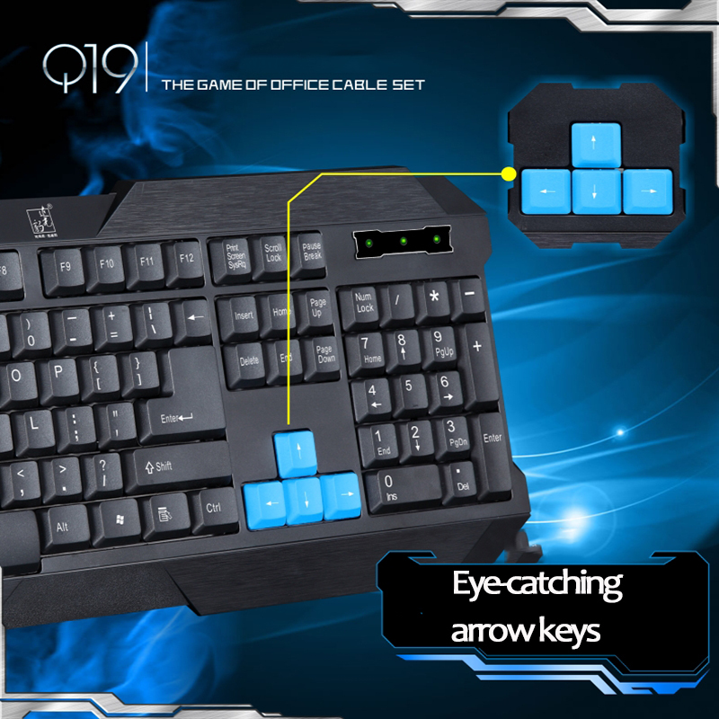 Professional Wired USB Gaming Keyboard 4 Star Waterproof ABS Professional Wired USB Gaming Keyboard 4 Star Waterproof ABS