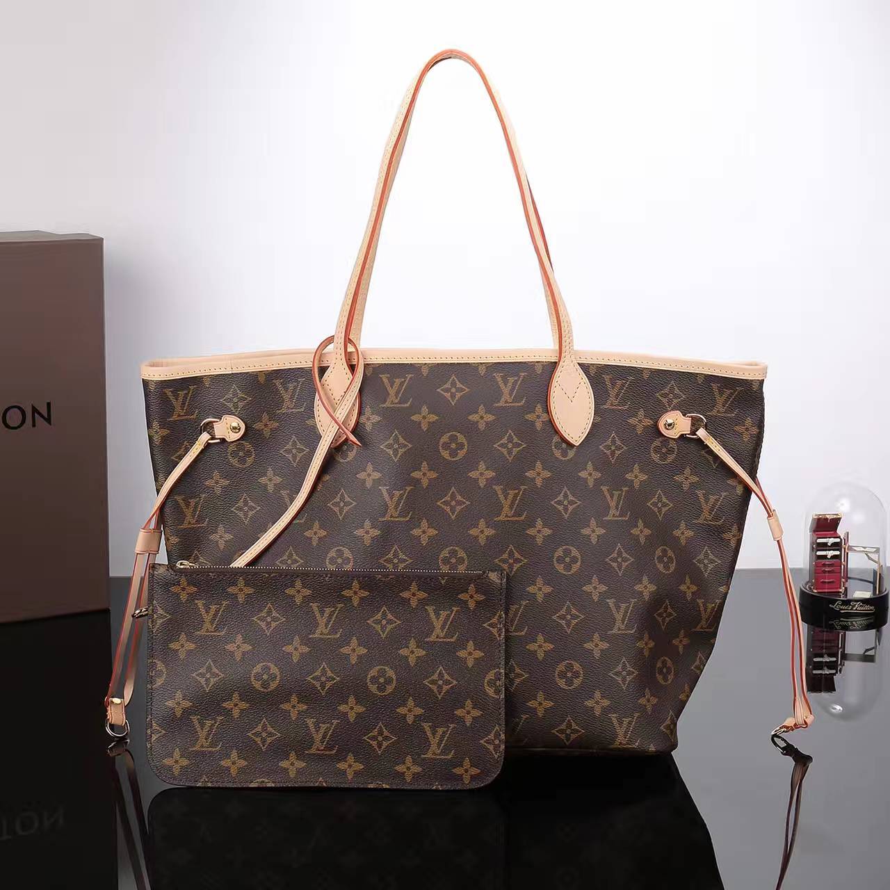 Louis vuitton neverfull gm LV monogram shoulder bag lv bags discount brown bags on sale women&#39;s ...