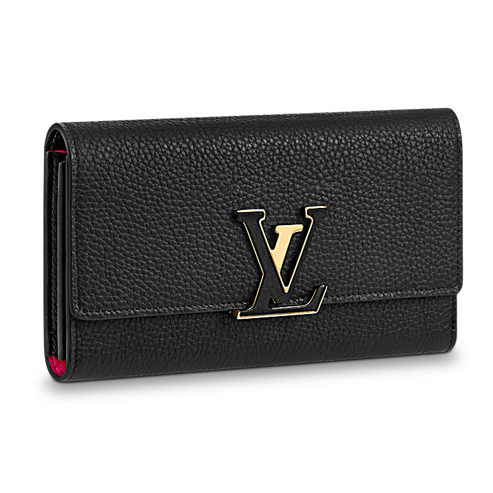 Louis vuitton purses on sale lv wallet cheap ladies black louis vuitton wallet women Capucines ...