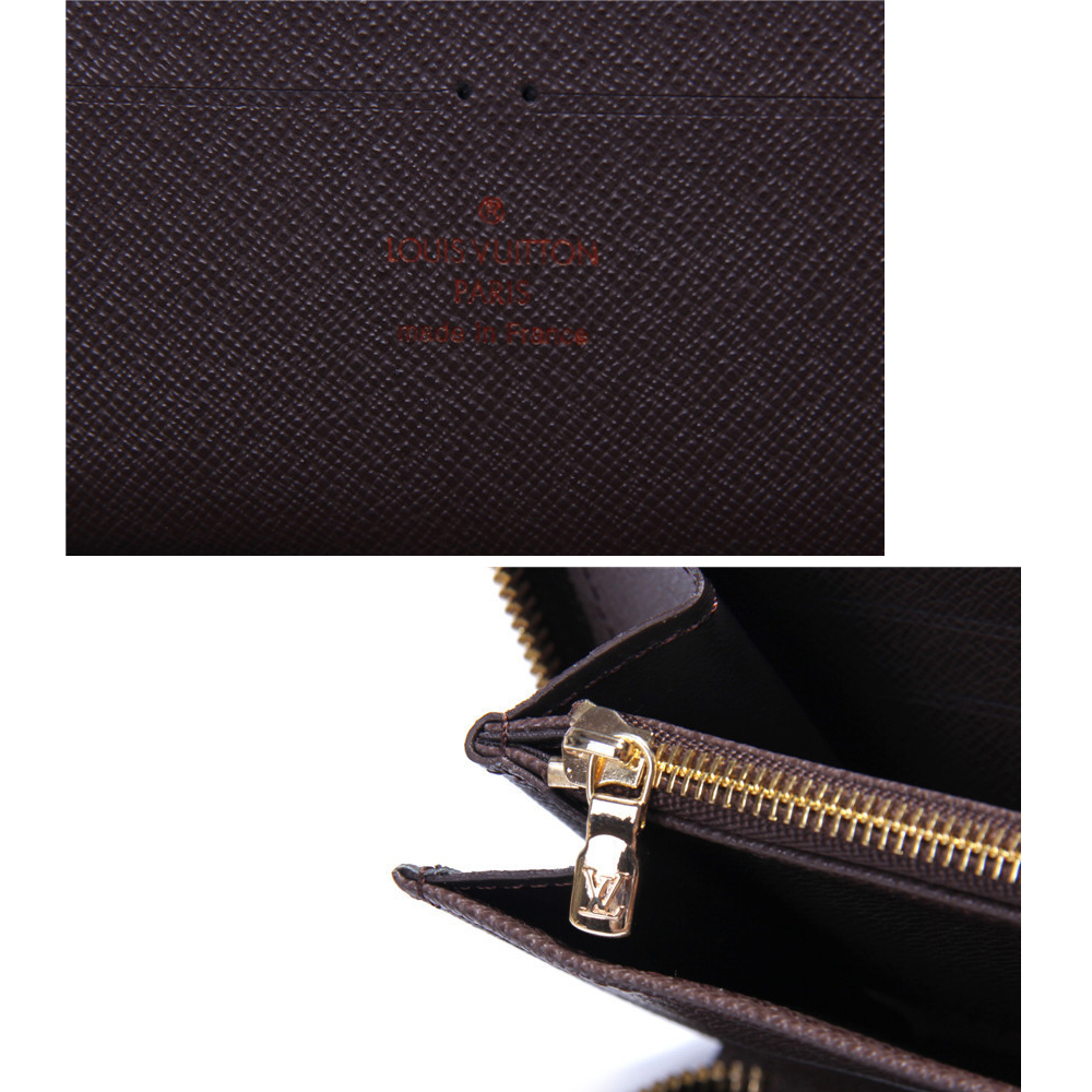 lv wallet for men louis vuitton wallet men women zip wallet long Zippy Organizer fake replica ...