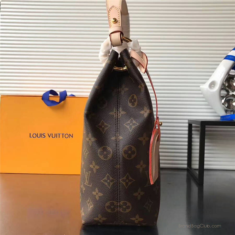 Louis Vuitton Graceful Mm Pm Replica Bags Lv Bags Sale Brown Shoulder
