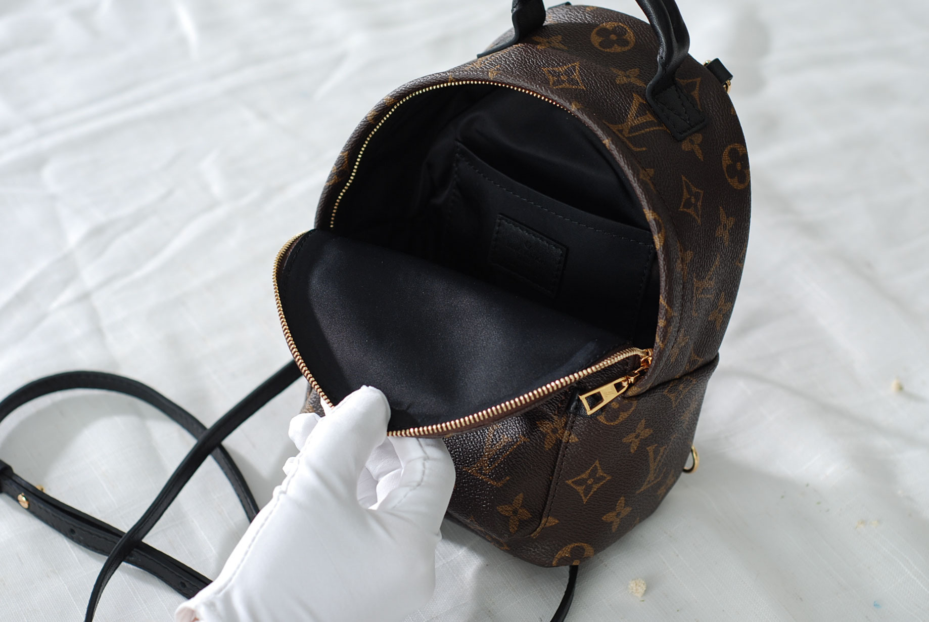 3 size lv backpack louis vuitton mini backpack lv palm springs backpack mini louis v backpack ...