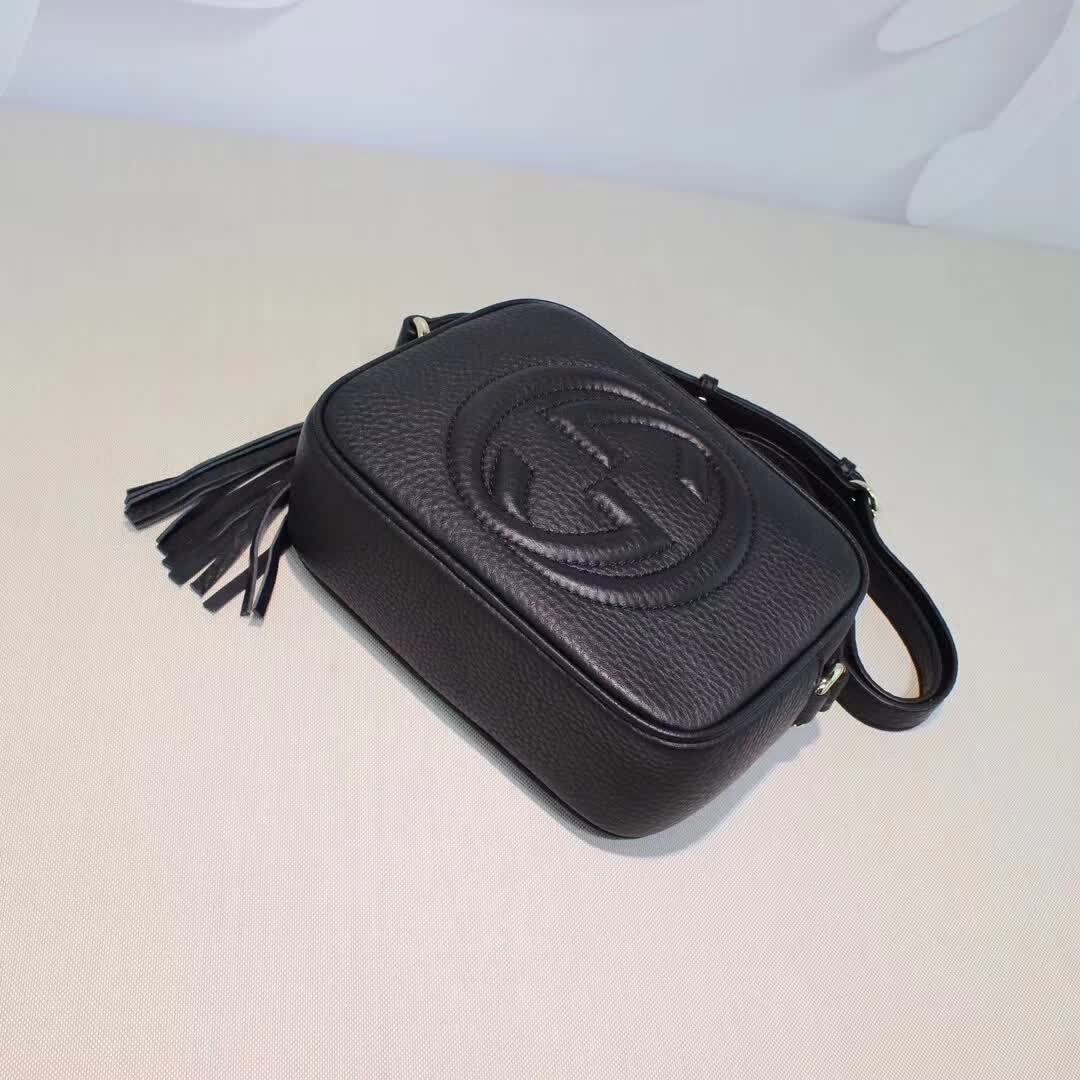 Cheap Gucci soho disco bag camera crossbody purse black cross body bag handbag gucci soho ...