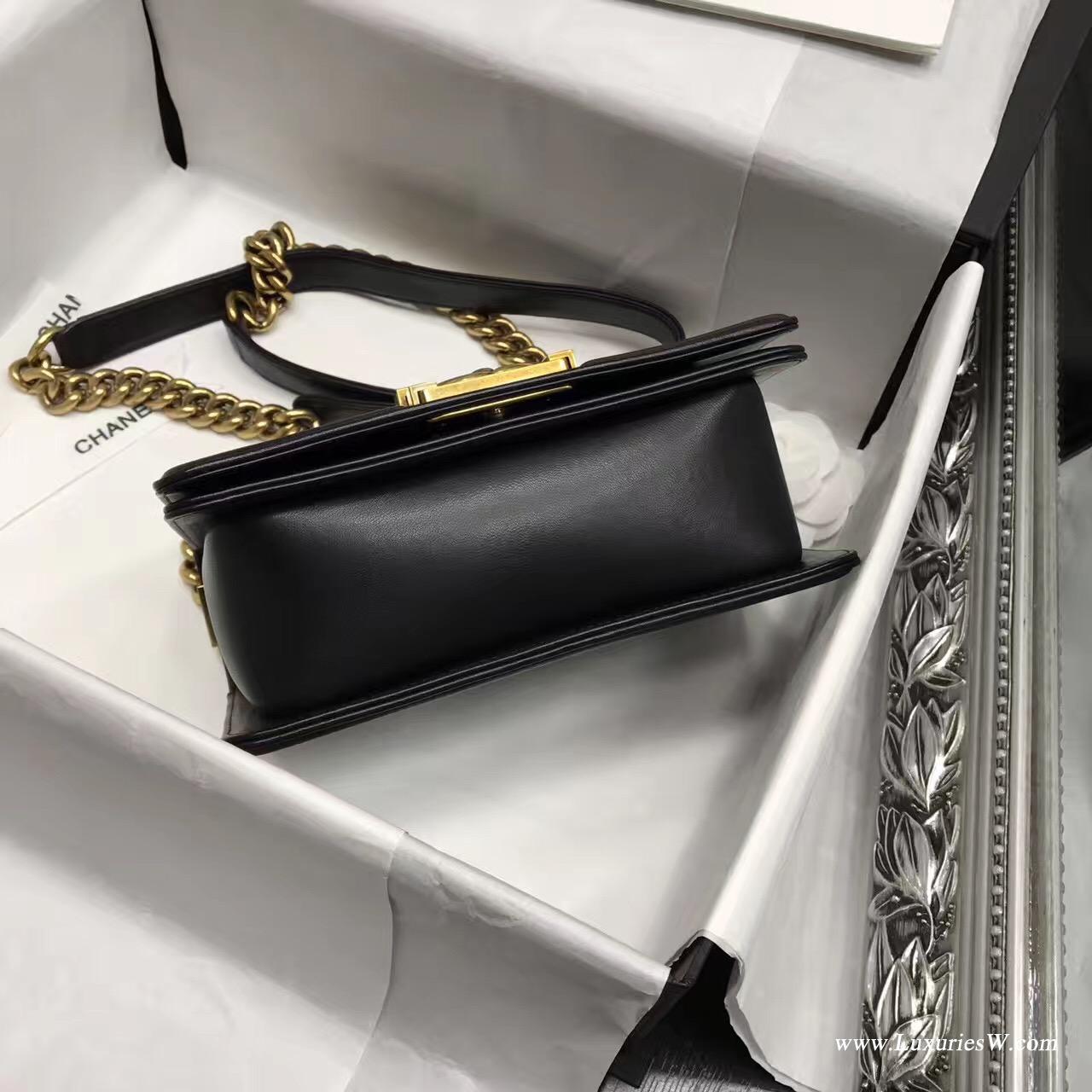 Chanel classic flap bag small chanel boy bag black designer women cheap chanel coco crossbody ...