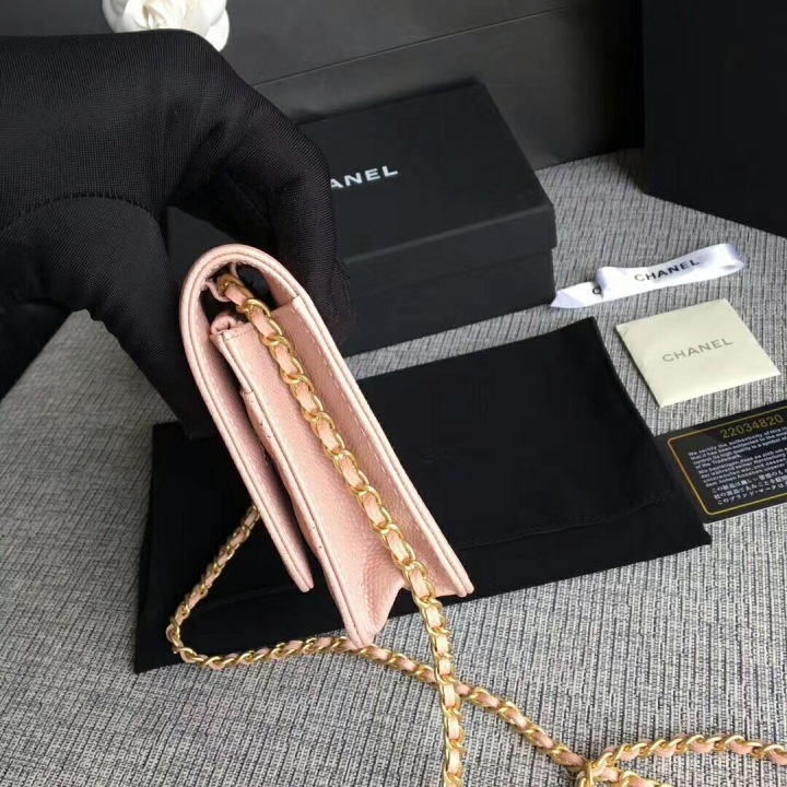 Coco chanel woc womens boy wallet on chain channel replica cross body