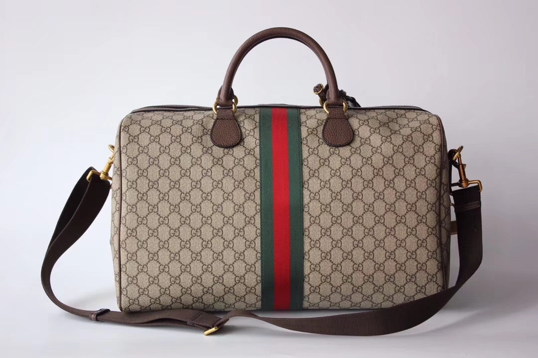 Gucci mens duffle bag carry on luggage suitcase cheap gucci Ophidia travel man bag designer tote ...