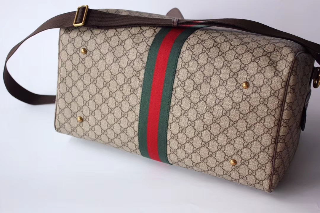 Gucci mens duffle bag carry on luggage suitcase cheap gucci Ophidia travel man bag designer tote ...