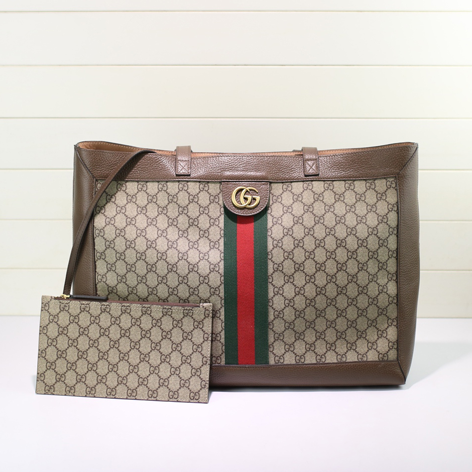 Gucci designer handbags cheap gucci Ophidia GG canvas man tote bag sale replica women big ...