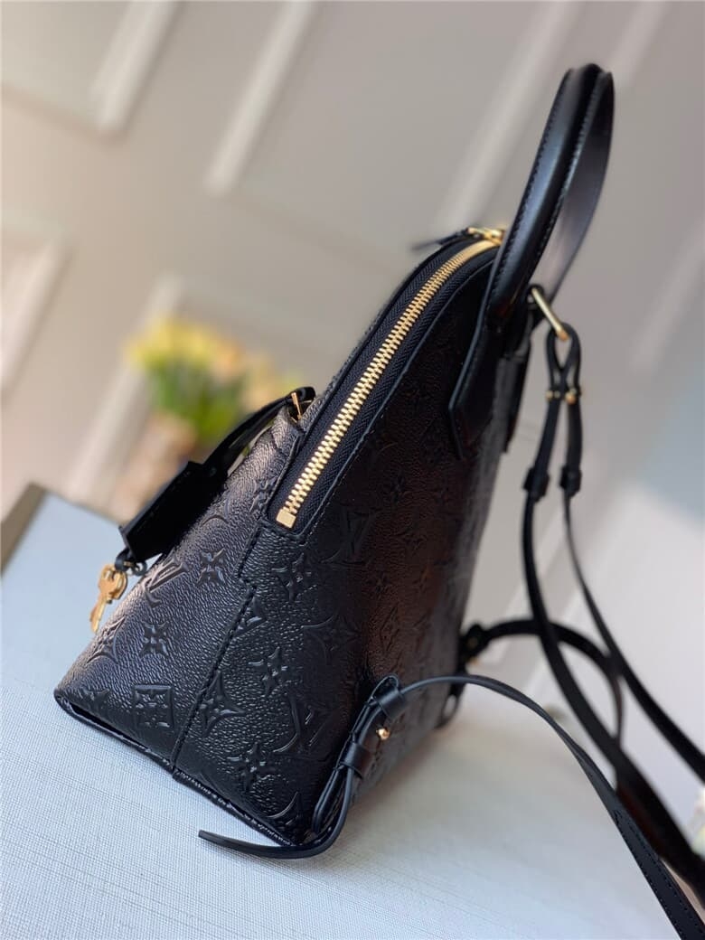 Louis vuitton bag black leather LV MOON BACKPACK M44945 sale
