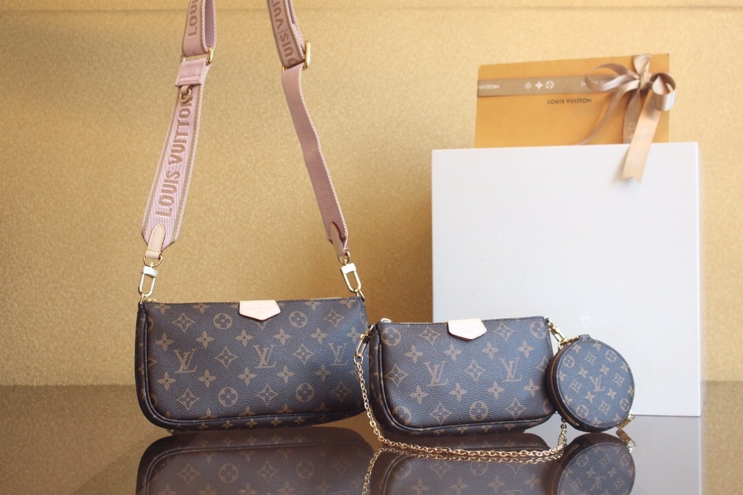 LV Multi Pochette Accessories 5 in 1 Bag, Women's Fashion, Bags & Wallets,  Cross-body Bags on Carousell