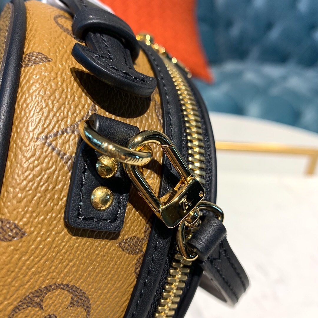 Louis Vuitton mini boite chapeau bag lv mini handbag sale Doron replica bags review unboxing ...