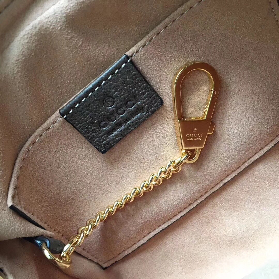 Doron replica GUCCI Ophidia mini bag canvas shoulder bag leather chain crossbody handbag review ...