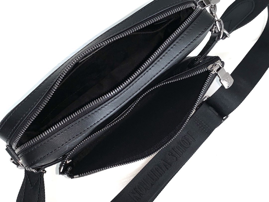 Louis Vuitton Trio M69443 Monogram Eclipse shoulder bag without coin case |  eLADY Globazone