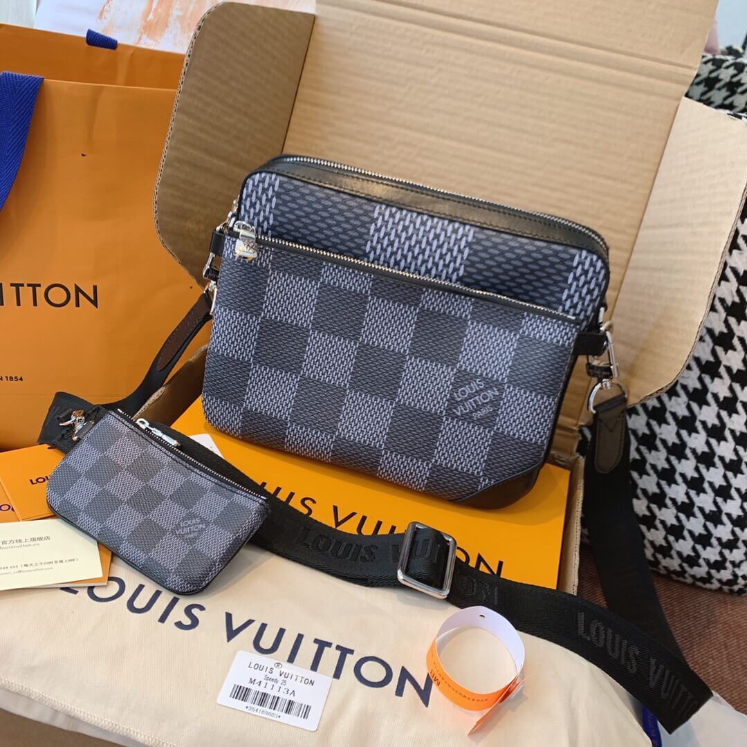 Unboxing a Mens Louis Vuitton Trio Messenger Bag - UNBOXING