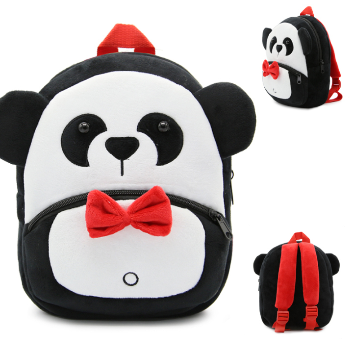 panda plush backpack