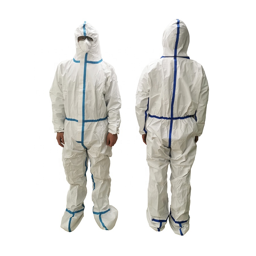 Disposable hospital virus protective clothing Isolation Suit