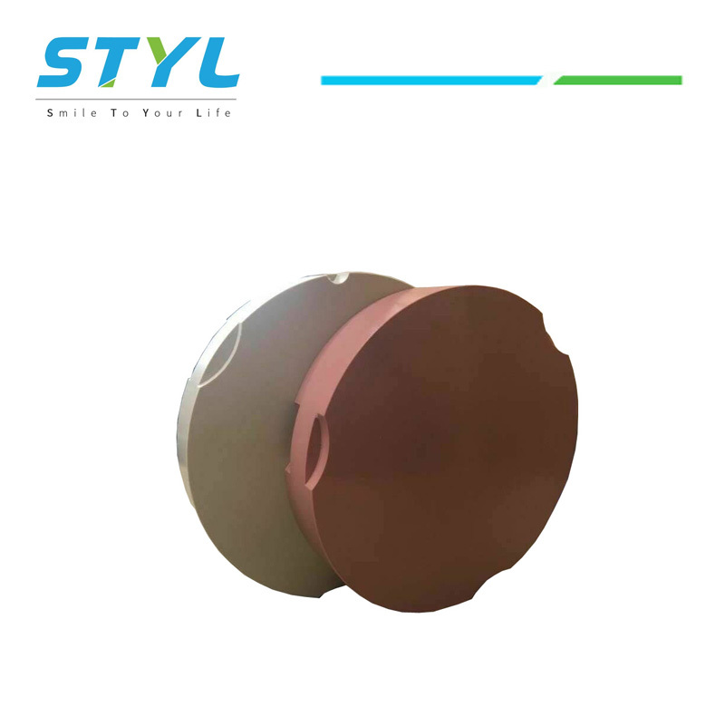China Customized Dental CAD CAM PEEK Dental Disc Factory