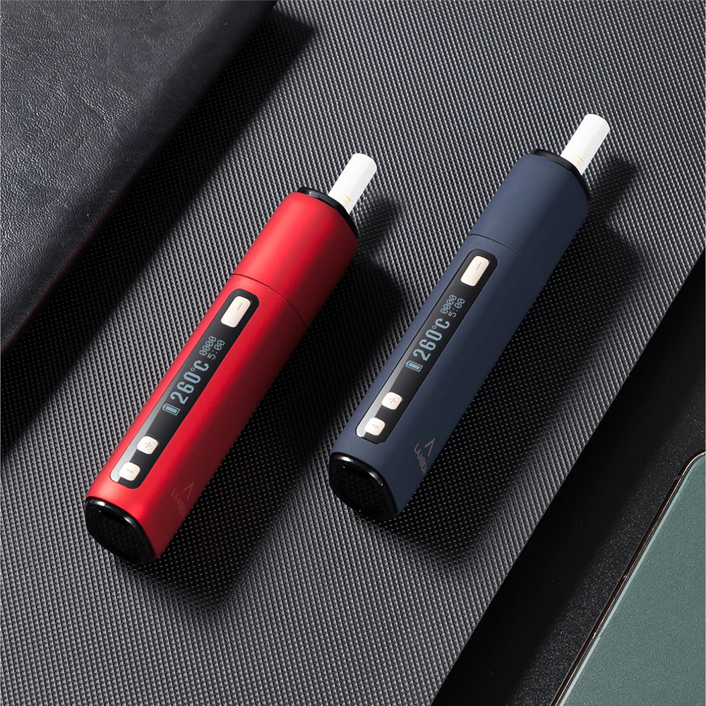(Black) LAMBDA CC OLED HD Display Heat Not Burn Tobacco