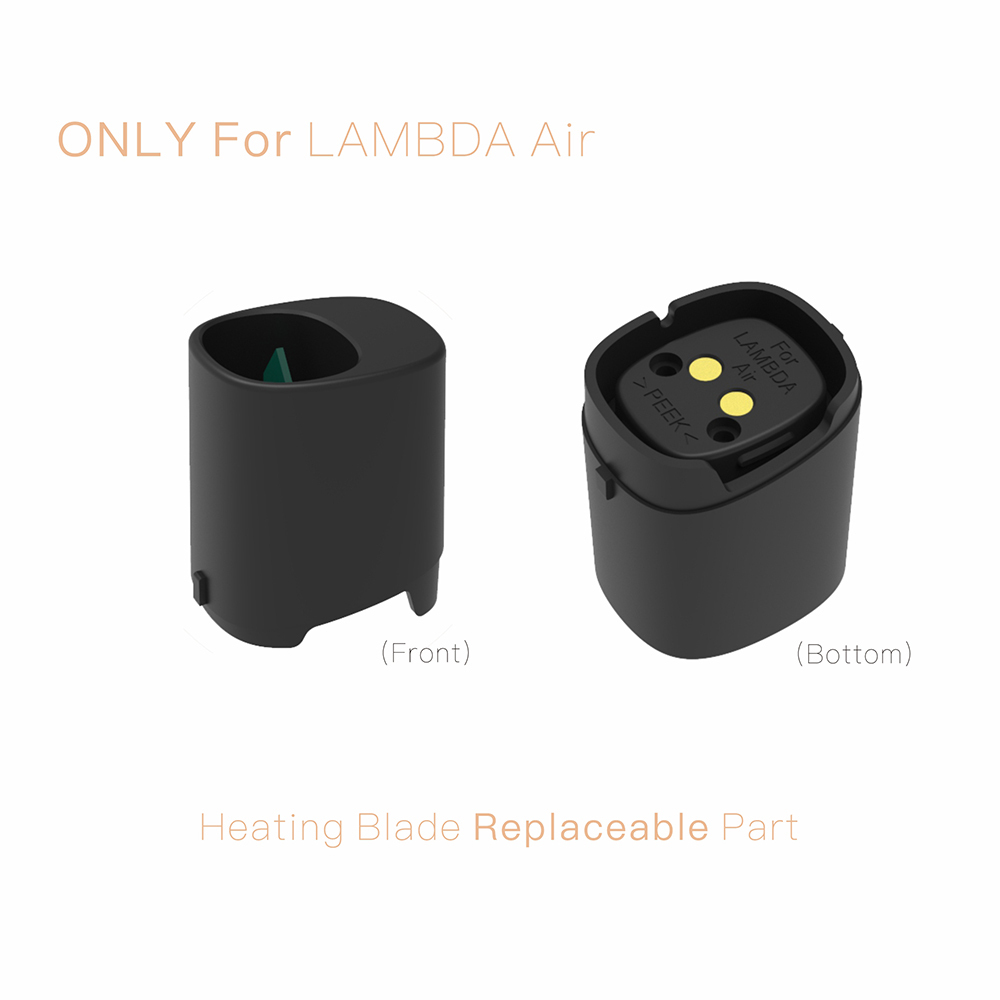 Accessory lambda air replaceable heating blade part
