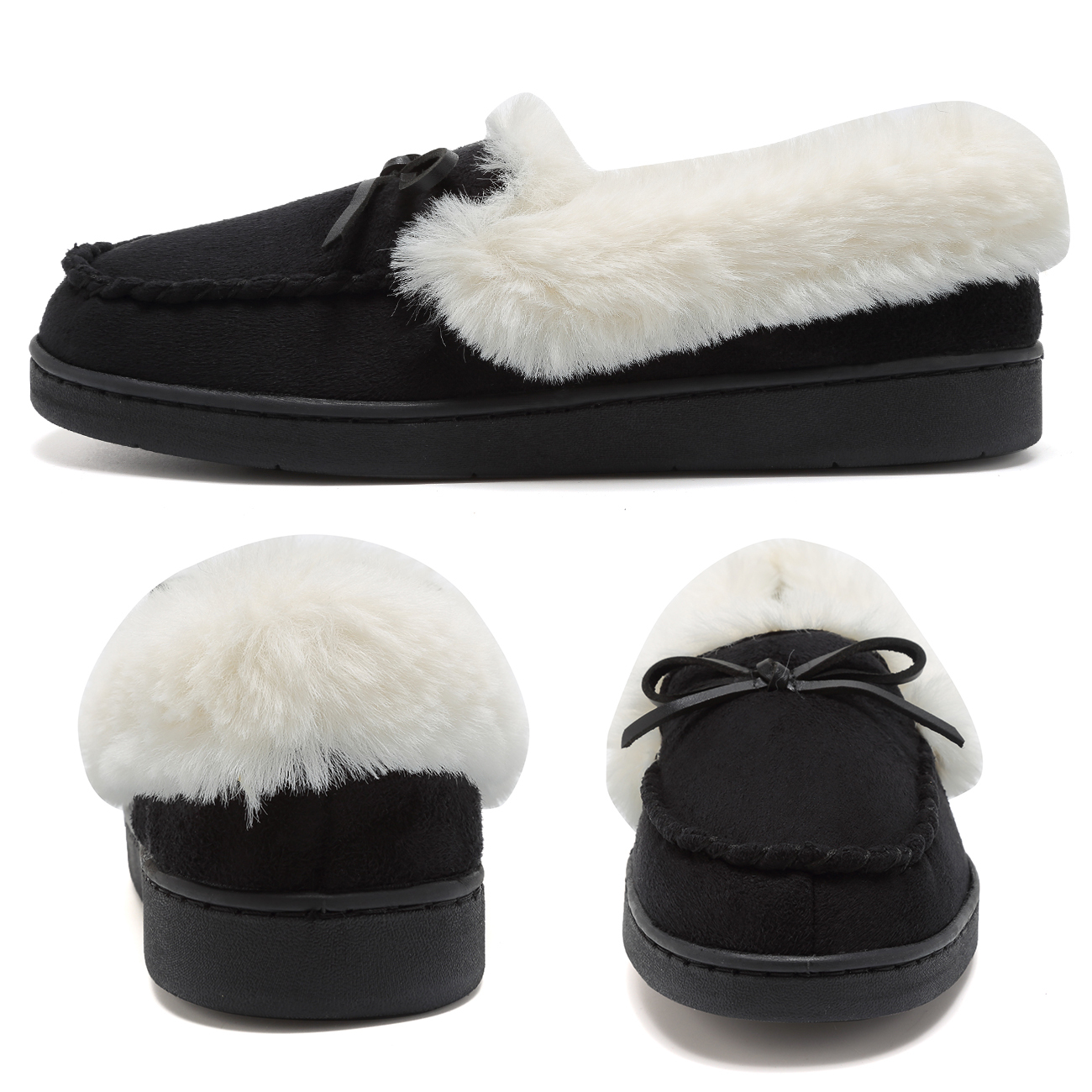womens moccasin house slippers