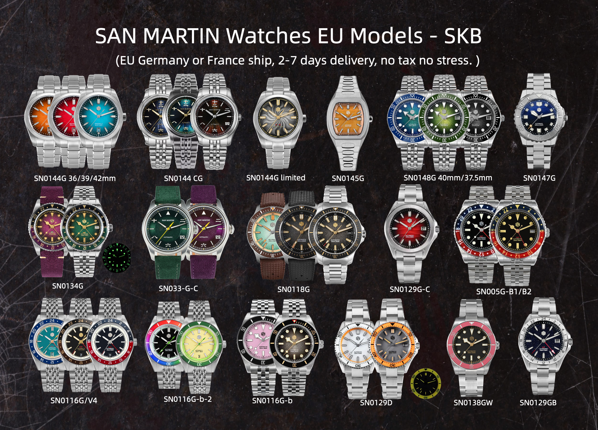 Newest EU stock at December 25th