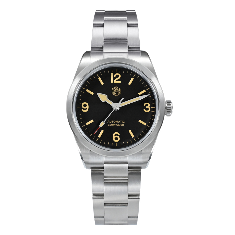 San Martin 36mm Fashion Explore Climbing Series NH35 Man Dress