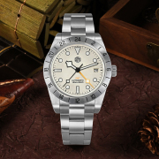 San Martin NH34 39mm BB GMT Luxury BGW9 Men's Watches Business Dress Watch SN0054-G-B1