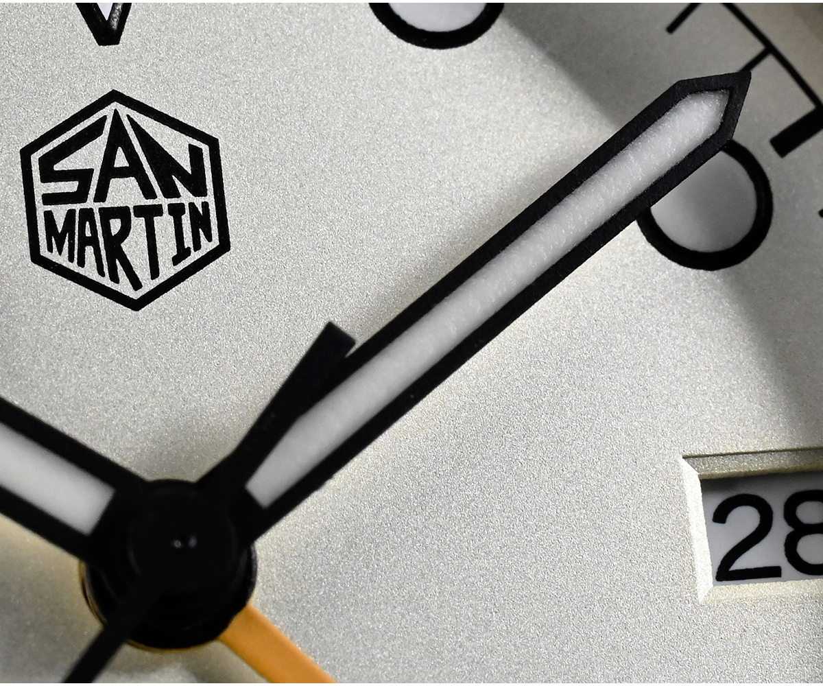 San Martin NH34 39mm BB GMT Luxury BGW9 Men's Watches Business Dress Watch SN0054-G-B1