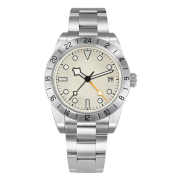 San Martin NH34 39mm BB GMT Luxury BGW9 Men's Watches Business Dress Watch SN0054-G-B1