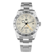 San Martin NH34 39mm BB GMT Luxury BGW9 Men's Watches Business Dress Watch SN0054-G-B1
