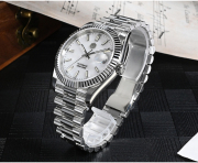 EU San Martin Business Luxury San Martin Men Watch Retro Date Just V2 MOP Dial 10Bar SN059-G V2