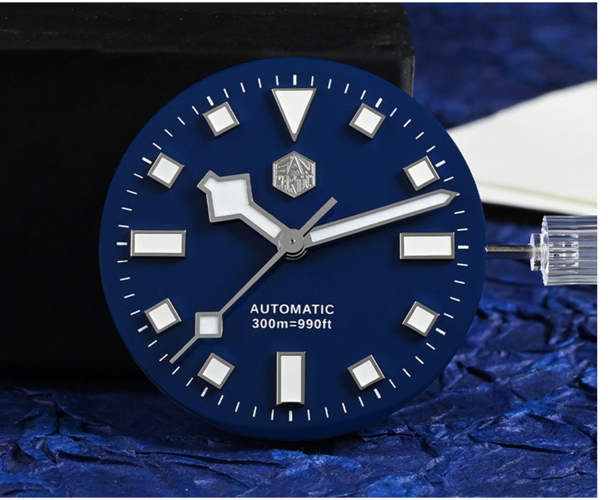 San Martin new arrival Classic Snowflake Hands Sapphire Waterproof