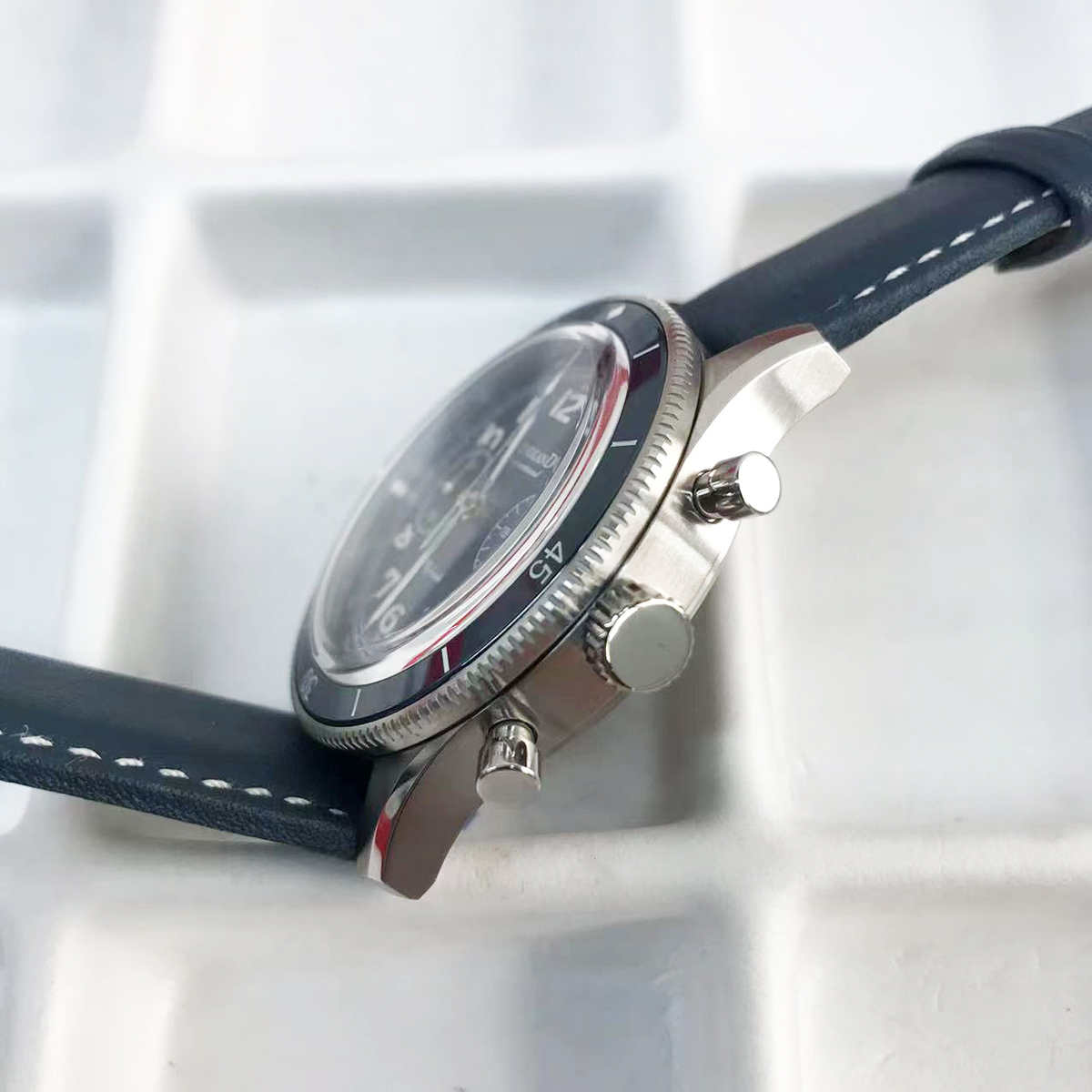 Hruodland Chronograph Stainless Steel Mechanical watch F-019