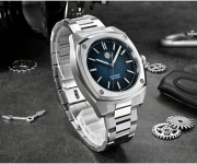 San Martin Original Design 39.5mm Square Case Gradient Checkered Dial Men Luxury Sport Watch SN0026-G-B1 san martin watches,dive watches