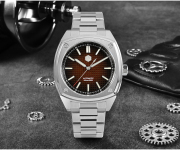 San Martin Original Design 39.5mm Square Case Gradient Checkered Dial Men Luxury Sport Watch SN0026-G-B1 san martin watches,dive watches