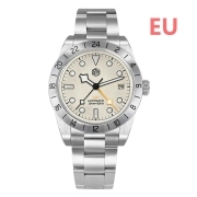 San Martin NH34 39mm BB GMT Luxury BGW9 Men's Watches Business Dress Watch SN0054-G-B1