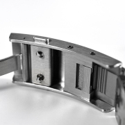 San Martin Jubilee Bracelet Stainless Steel Watch Parts For 20mm Curved End Links Fly Adjustable Clasp For SN0008 SN0128