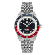*Flash Sale* San Martin New 39.5mm NH34 GMT Men Watch Bidirectional Aluminum Bezel Luxury Automatic Mechanical Watch SN0116-G V4 GMT San Martin Limited Edition 39.5mm Full Luminous NH34 GMT Original Design Watches SN0116-G3 san martin watches,NH34 movement watch,San Martin SN0109-G-GMT,dive watches
