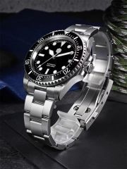 *Weekly Deal* San Martin 39mm Men Dive Watch Enamel Dial NH35 316L Sapphire Waterproof 300m Automatic Mechanical Watch SN0111-GA-3/4 San Martin New Arrival 30 BAR FLY ADJUSTABLE CLASP MEN DIVING WATCH SN0111-G-A San Martin Watch SN0111-G-A