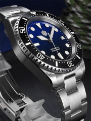 *Weekly Deal* San Martin 39mm Men Dive Watch Enamel Dial NH35 316L Sapphire Waterproof 300m Automatic Mechanical Watch SN0111-GA-3/4 San Martin New Arrival 30 BAR FLY ADJUSTABLE CLASP MEN DIVING WATCH SN0111-G-A San Martin Watch SN0111-G-A