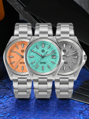 EU San Martin New Gada Fashion Sport Watch 39mm NH35 Automatic Mechanical Men Watches Dress Waterproof 100m Luminous SN0129-GC2/C3 San Martin New 40mm BB Diver Watch Classic Mens Watches NH35 Automatic Mechanical Sapphire Wine Red Ceramic Bezel Waterproof watch san martin watches,NH34 movement watch,San Martin SN0109-G-GMT,dive watches