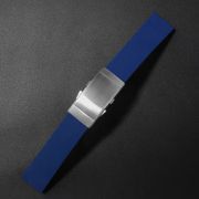 San Martin Watch Bands Rubber Straps 20mm 22mm With Folding Clasp
