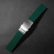 San Martin Watch Bands Rubber Straps 20mm 22mm With Folding Clasp