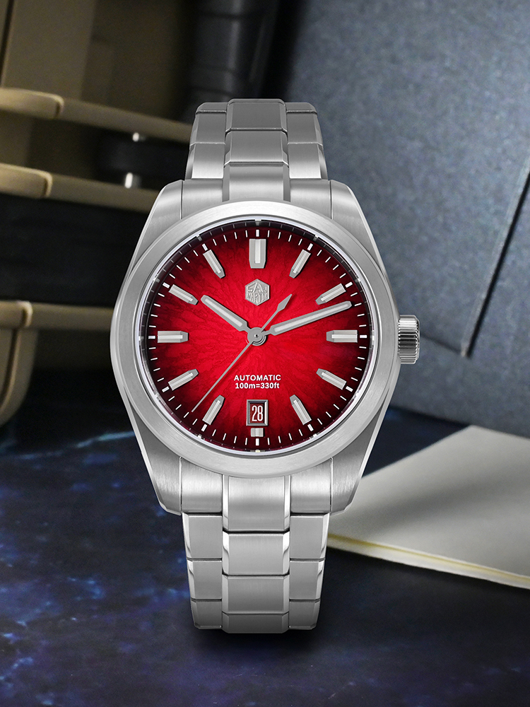 San Martin Limited Edition 39.5mm Full Luminous NH34 GMT Original