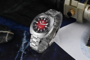 San Martin 2025 Grained Dial 42mm YN55 Automatic Mechanical Men Diver Watch Internal Bidirectional Rotating Bezel 20 Bar SN0066 San Martin New Original Design Bidirectional Bezel Fly Adjustable Clasp NH34 GMT Watch SN0116-G san martin watches,NH34 movement watch,San Martin SN0109-G-GMT,dive watches